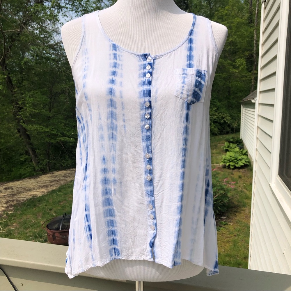 Tie Dye Tank by Monroe & Main NWOT